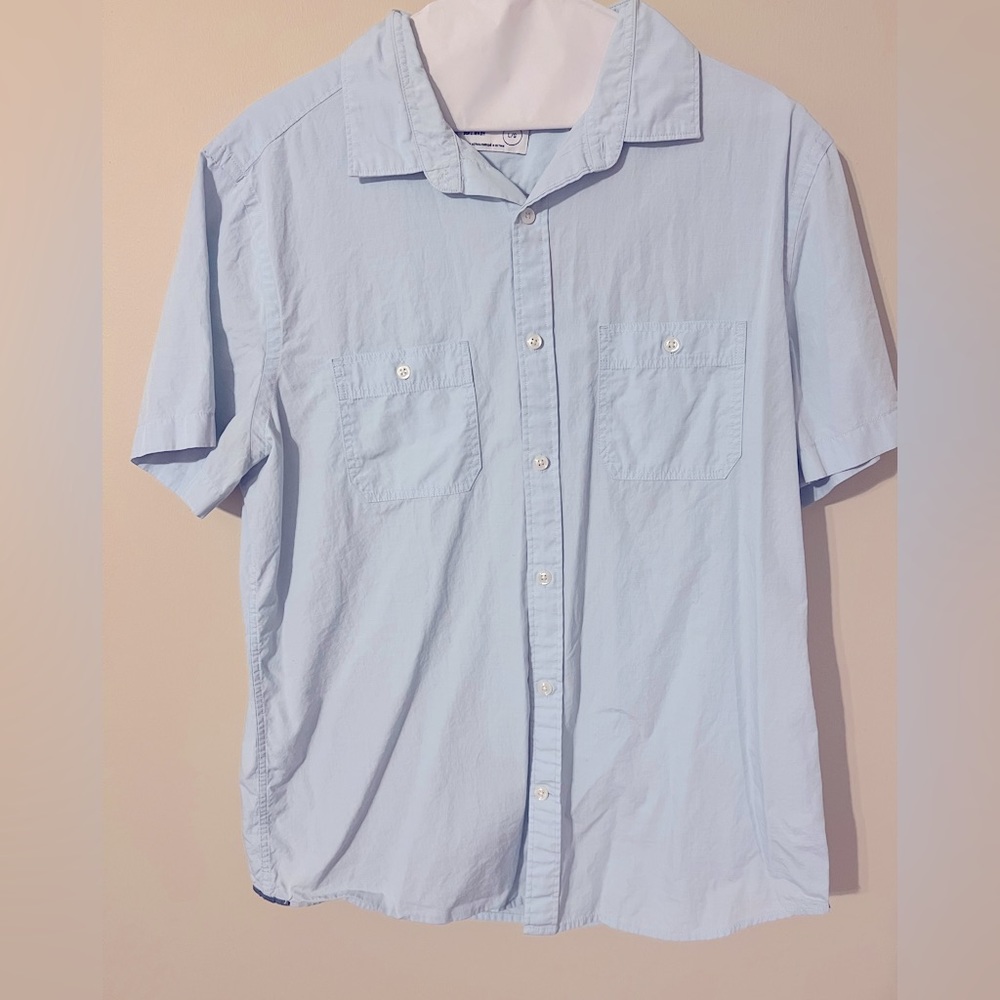 Express Short Sleeve Button Up
